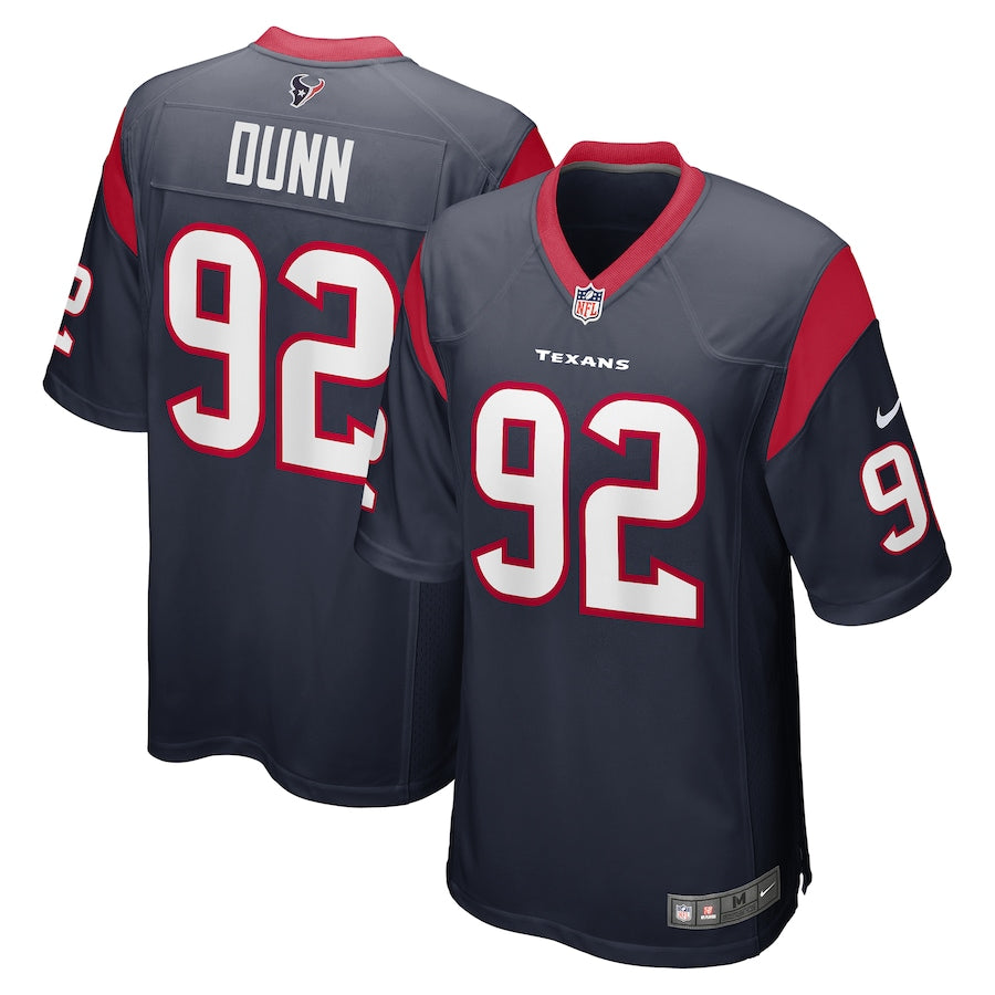 Houston Texans Brandon Dunn 757 NFL jersey front view