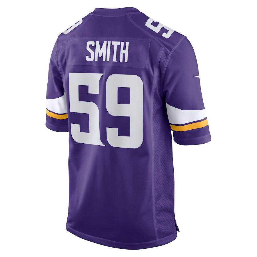 Minnesota Vikings Cameron Smith 606 NFL jersey front view
