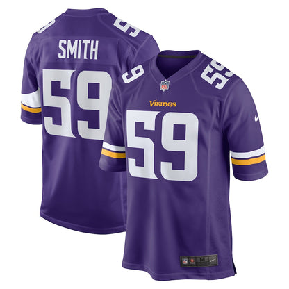 Minnesota Vikings Cameron Smith 606 NFL jersey front view
