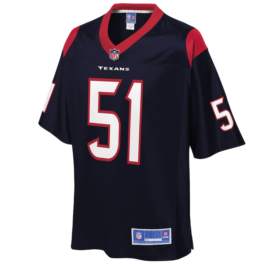 Houston Texans Dylan Cole 893 NFL jersey front view