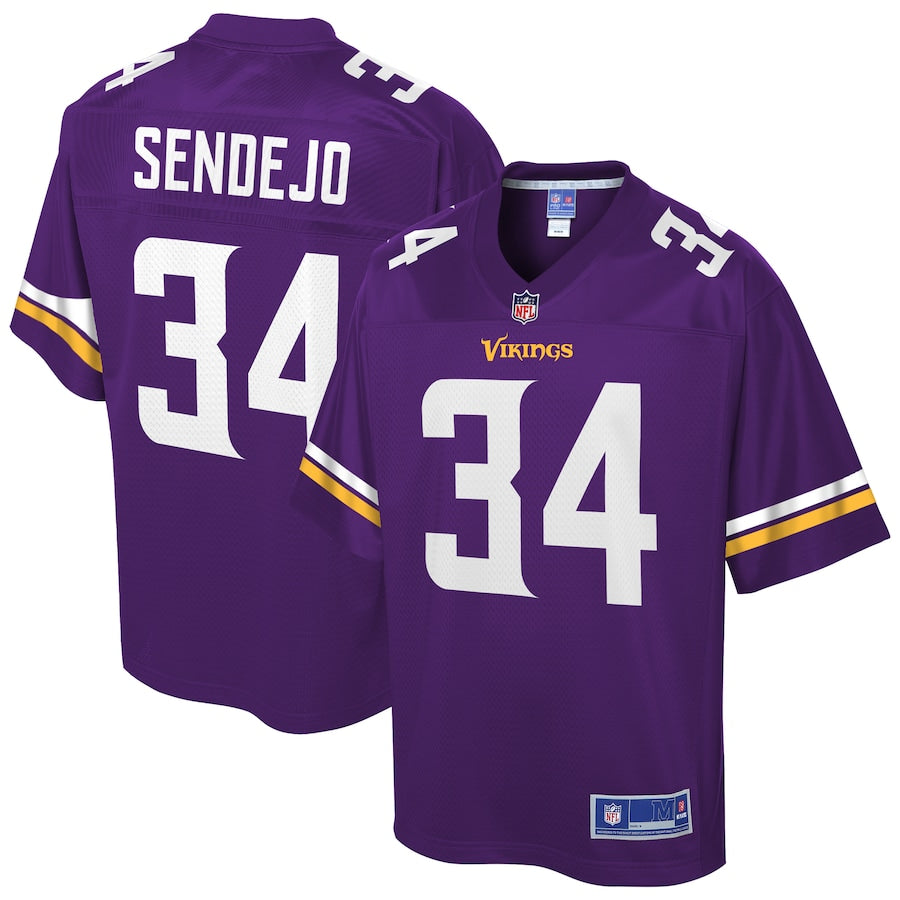 Minnesota Vikings Andrew Sendejo 655 NFL jersey front view