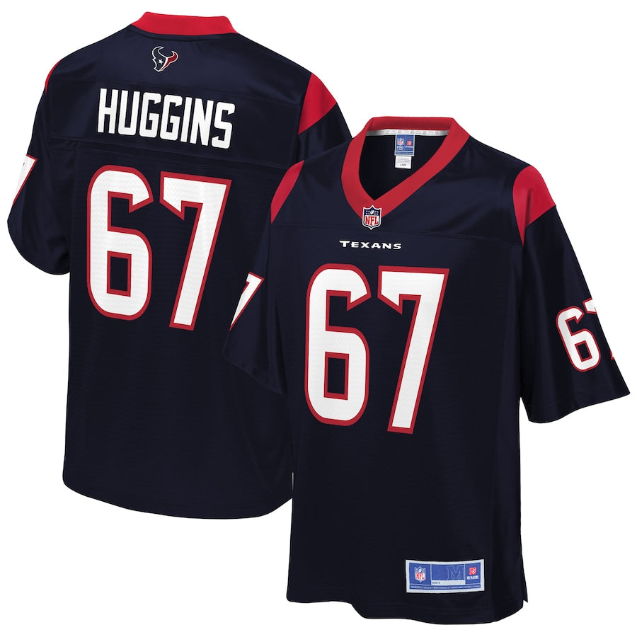 Houston Texans Albert Huggins 917 NFL jersey front view