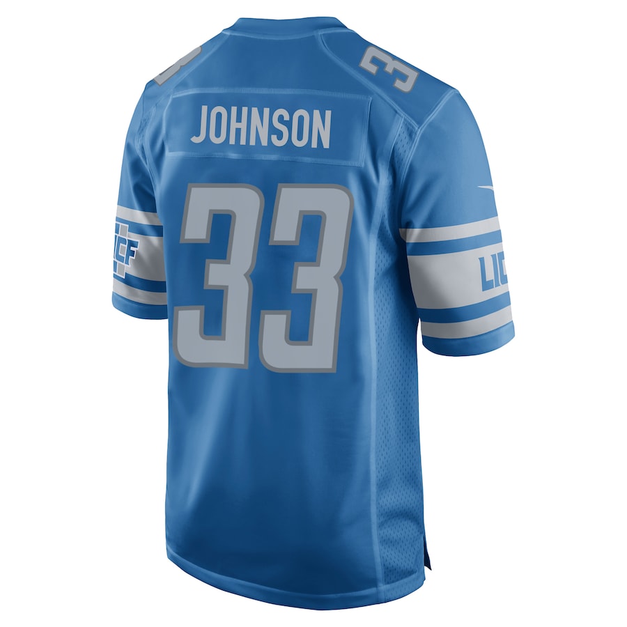 Detroit Lions Kerryon Johnson 968 NFL jersey front view