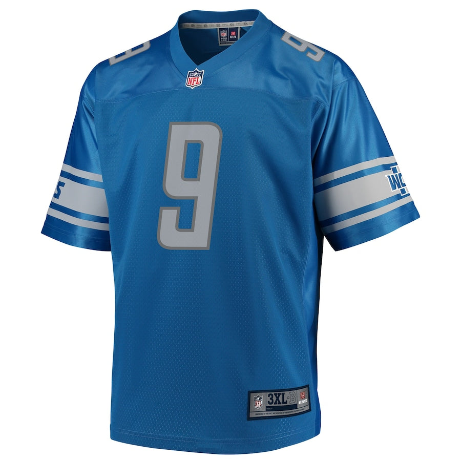 Detroit Lions Matthew Stafford Big Tall 970 NFL jersey front view