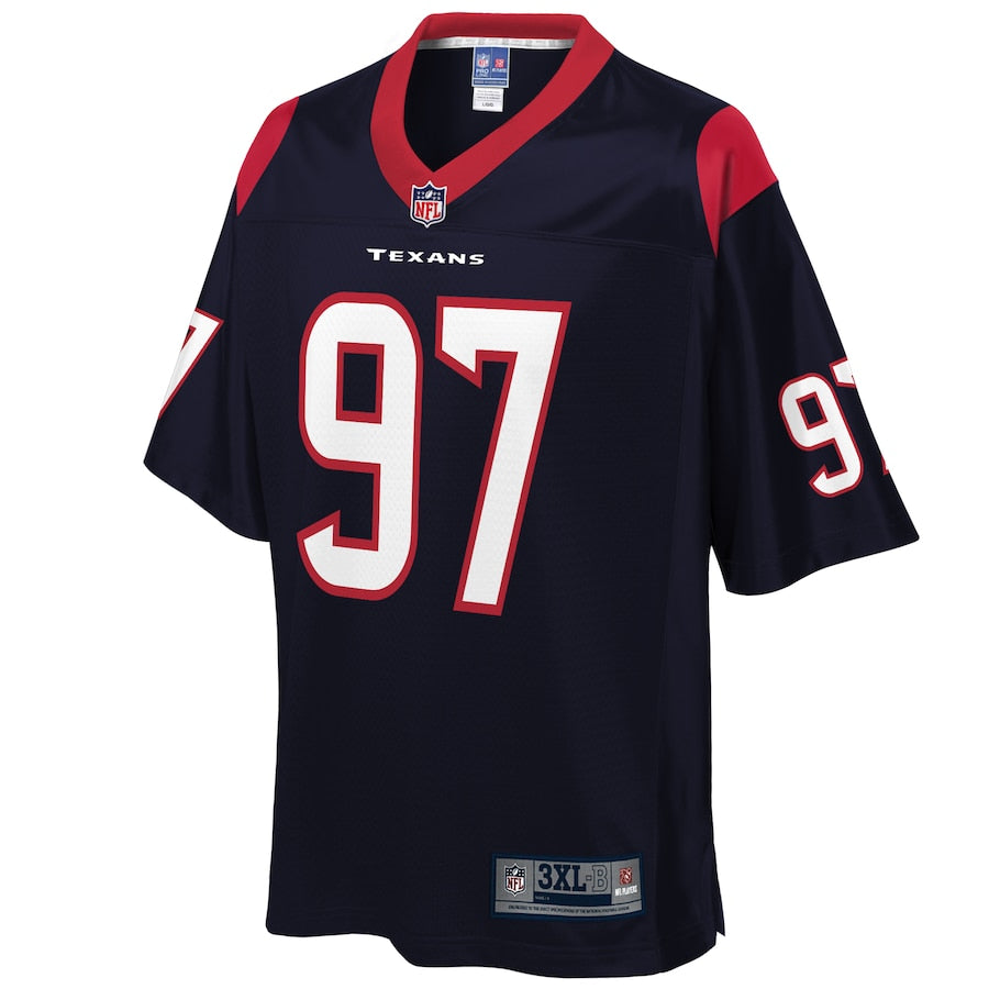 Houston Texans Angelo Blackson Big Tall 818 NFL jersey front view
