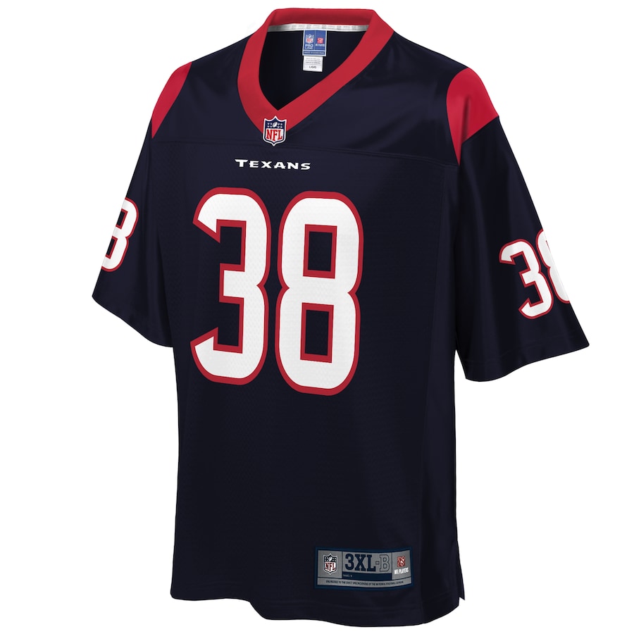 Houston Texans Buddy Howell Big Tall 851 NFL jersey front view