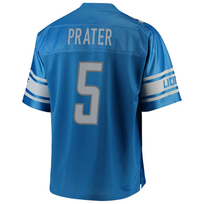 Detroit Lions Matt Prater Big Tall 977 NFL jersey front view