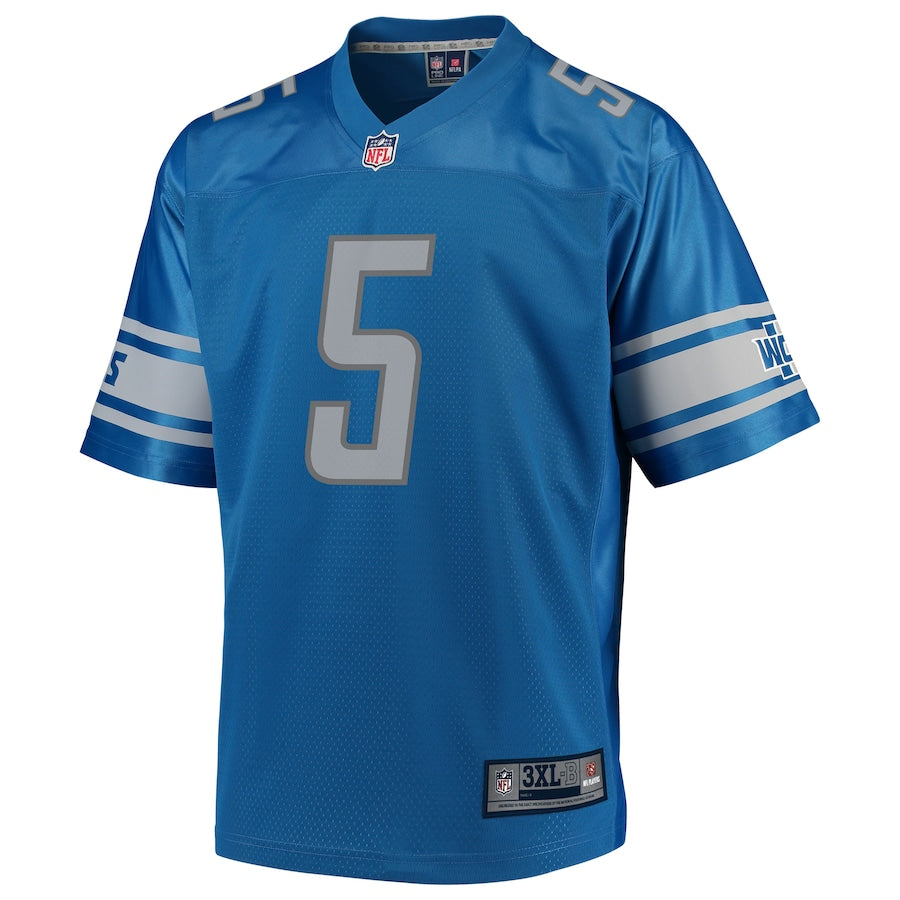 Detroit Lions Matt Prater Big Tall 977 NFL jersey front view