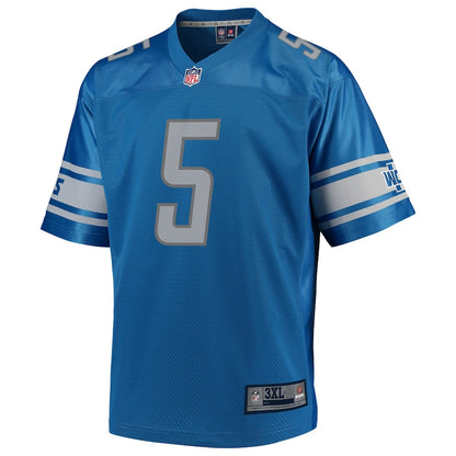 Detroit Lions Matt Prater Big Tall 977 NFL jersey front view
