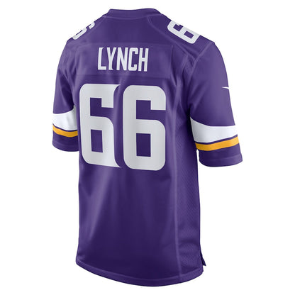 Minnesota Vikings James Lynch 608 NFL jersey front view