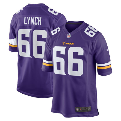 Minnesota Vikings James Lynch 608 NFL jersey front view