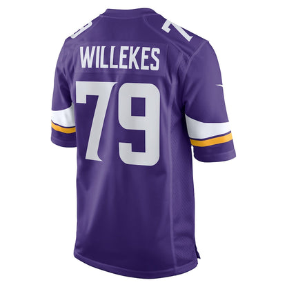 Minnesota Vikings Kenny Willekes 609 NFL jersey front view
