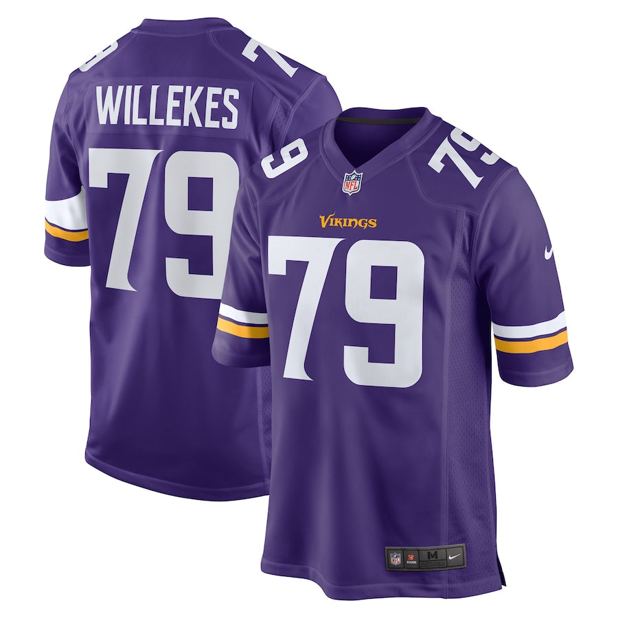 Minnesota Vikings Kenny Willekes 609 NFL jersey front view