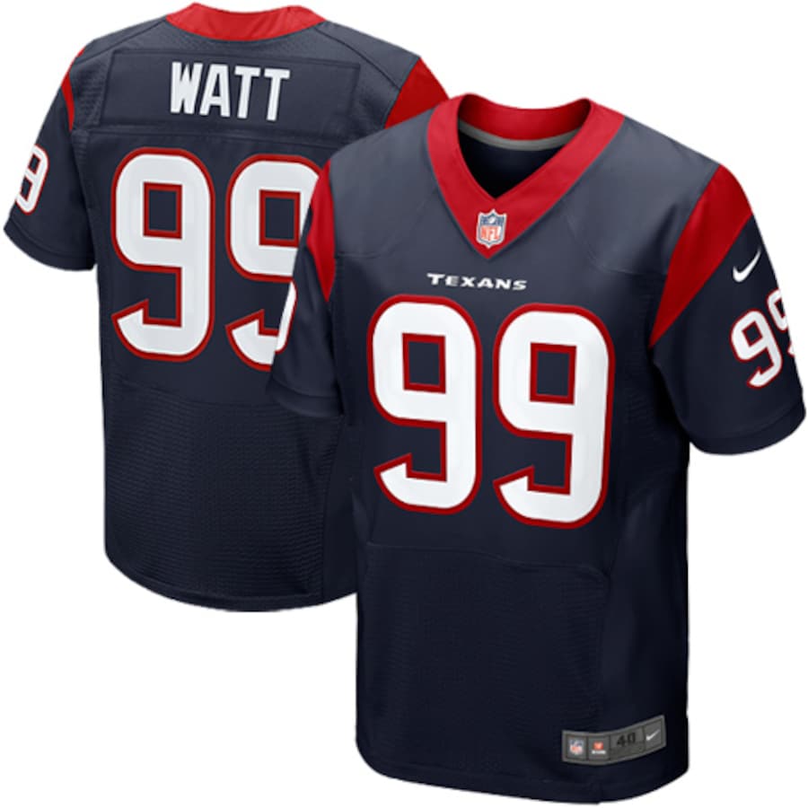Houston Texans S Jj Watt 920 NFL jersey front view