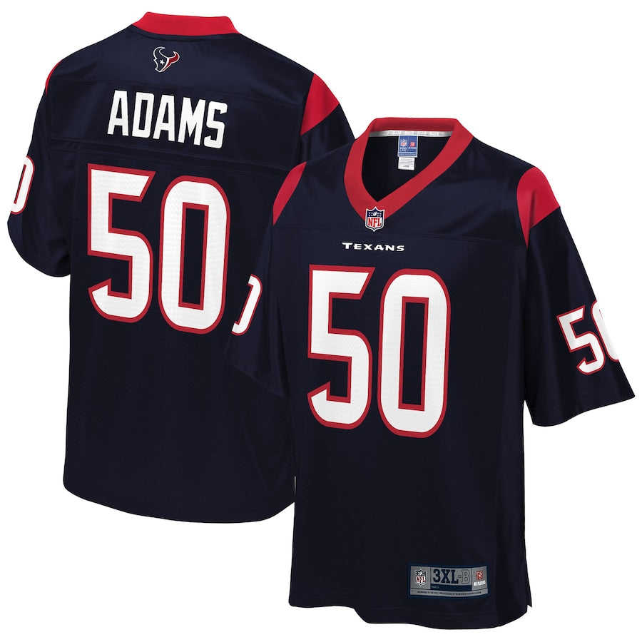 Houston Texans Tyrell Adams Big Tall 869 NFL jersey front view