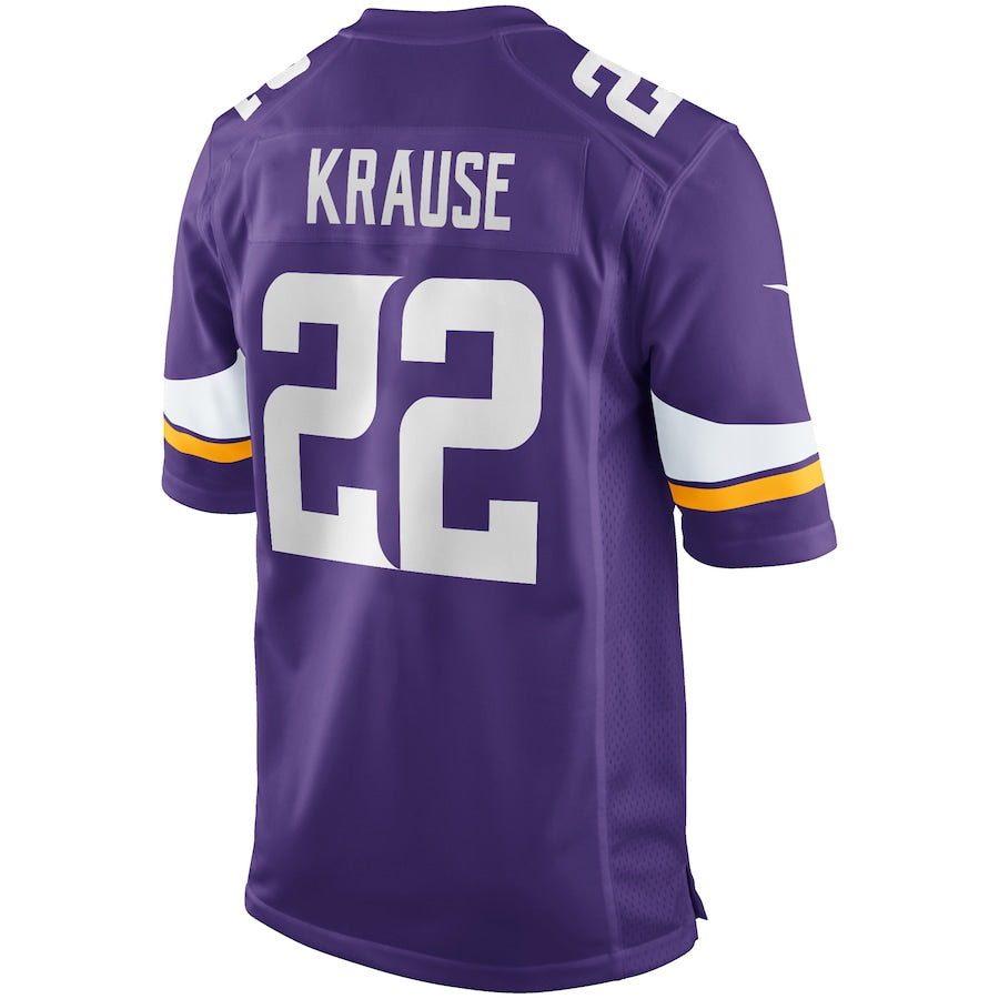 Minnesota Vikings Paul Krause 640 NFL jersey front view