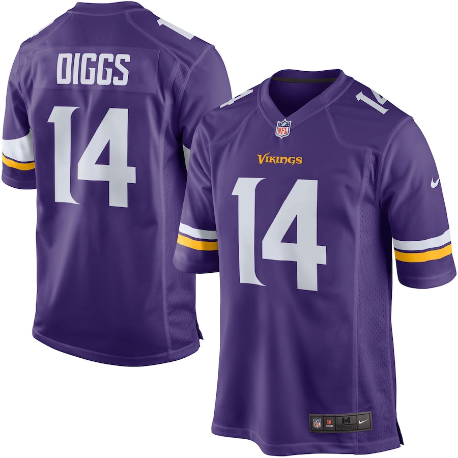 Minnesota Vikings Stefon Diggs 692 NFL jersey front view