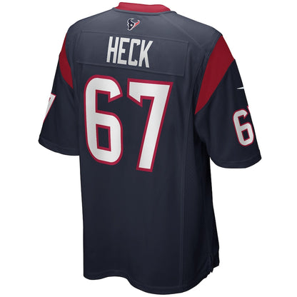 Houston Texans Charlie Heck 740 NFL jersey front view