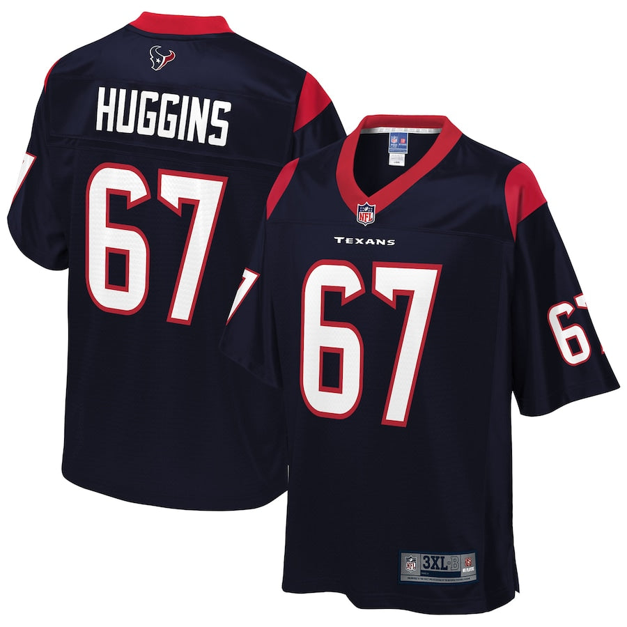 Houston Texans Albert Huggins Big Tall 870 NFL jersey front view