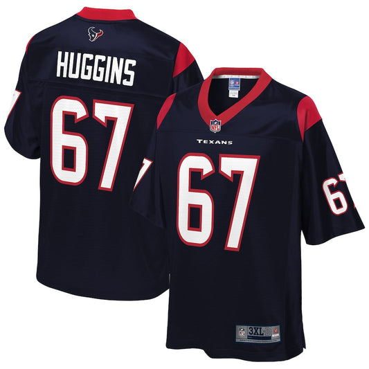 Houston Texans Albert Huggins Big Tall 870 NFL jersey front view