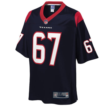 Houston Texans Albert Huggins Big Tall 870 NFL jersey front view