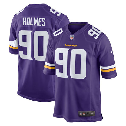Minnesota Vikings Jalyn Holmes 619 NFL jersey front view