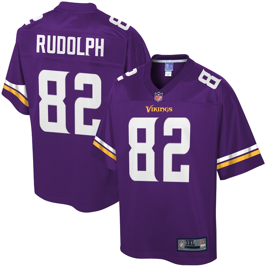 Minnesota Vikings Kyle Rudolph Big Tall 665 NFL jersey front view