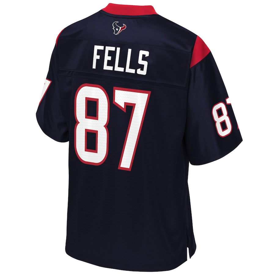 Houston Texans Darren Fells Big Tall 902 NFL jersey front view