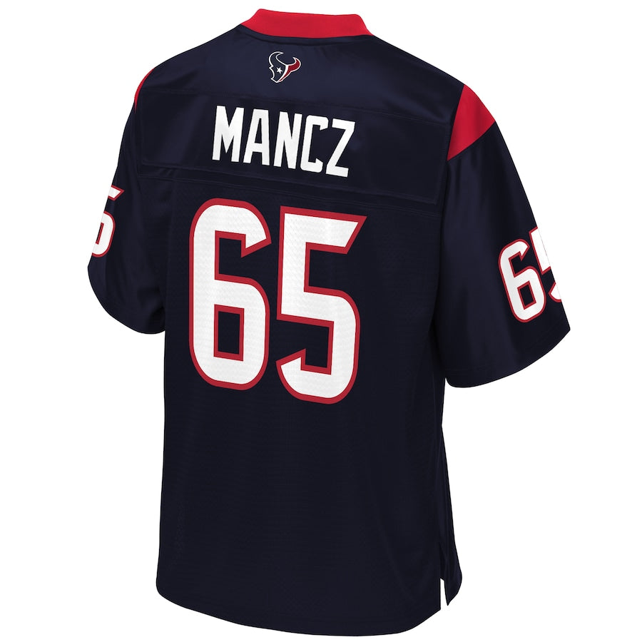 Houston Texans Greg Mancz Big Tall 864 NFL jersey front view