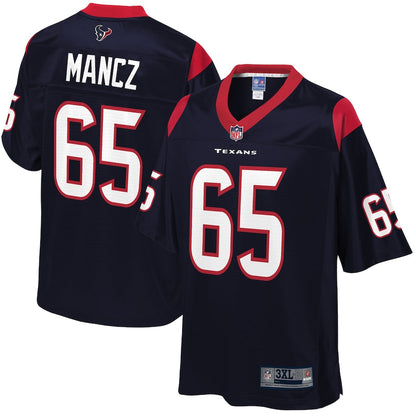 Houston Texans Greg Mancz Big Tall 864 NFL jersey front view