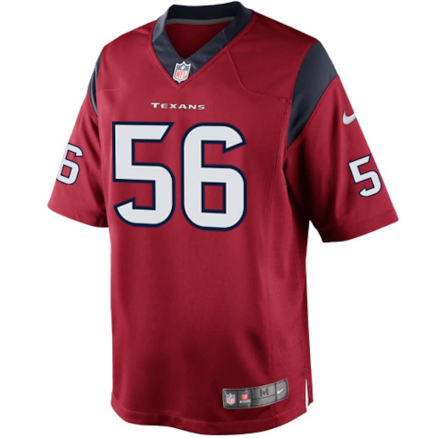 Houston Texans Brian Cushing 930 NFL jersey front view