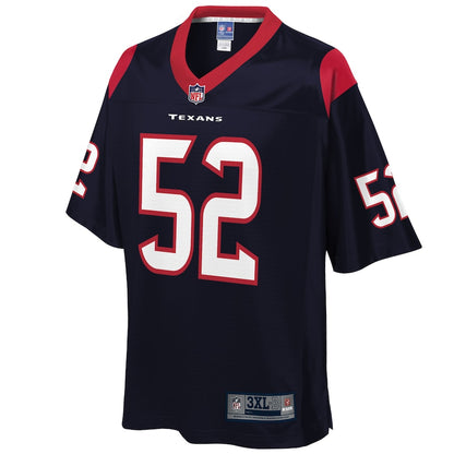 Houston Texans Barkevious Mingo Big Tall 855 NFL jersey front view