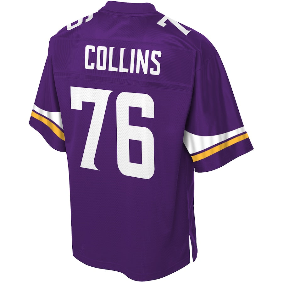 Minnesota Vikings Aviante Collins 674 NFL jersey front view