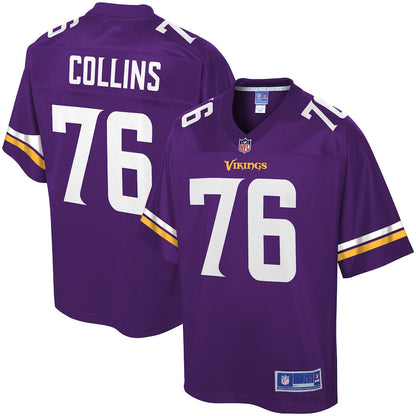 Minnesota Vikings Aviante Collins 674 NFL jersey front view