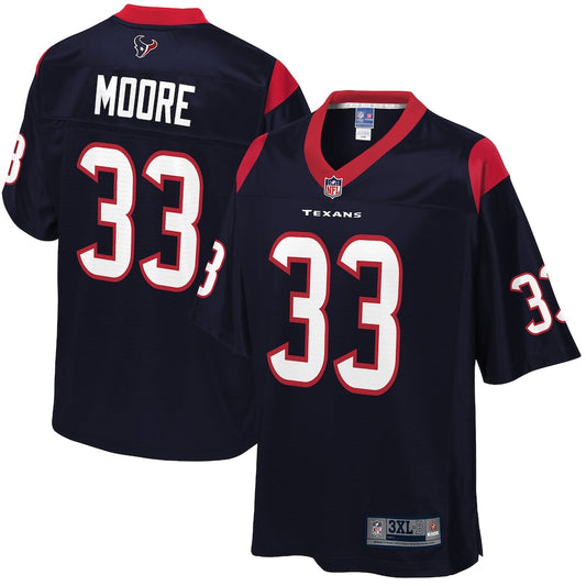 Houston Texans Aj Moore Big Tall 842 NFL jersey front view