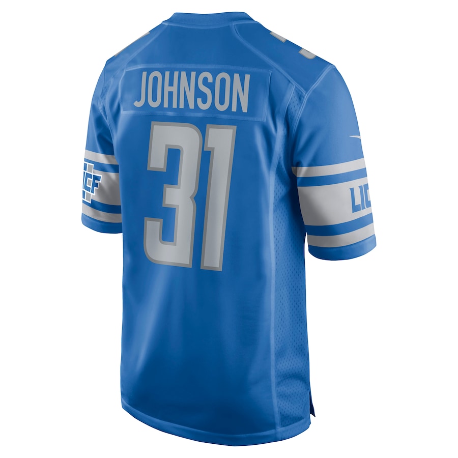 Detroit Lions Ty Johnson 991 NFL jersey front view