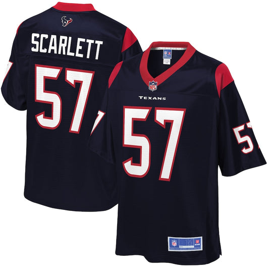 Houston Texans Brennan Scarlett Big Tall 862 NFL jersey front view