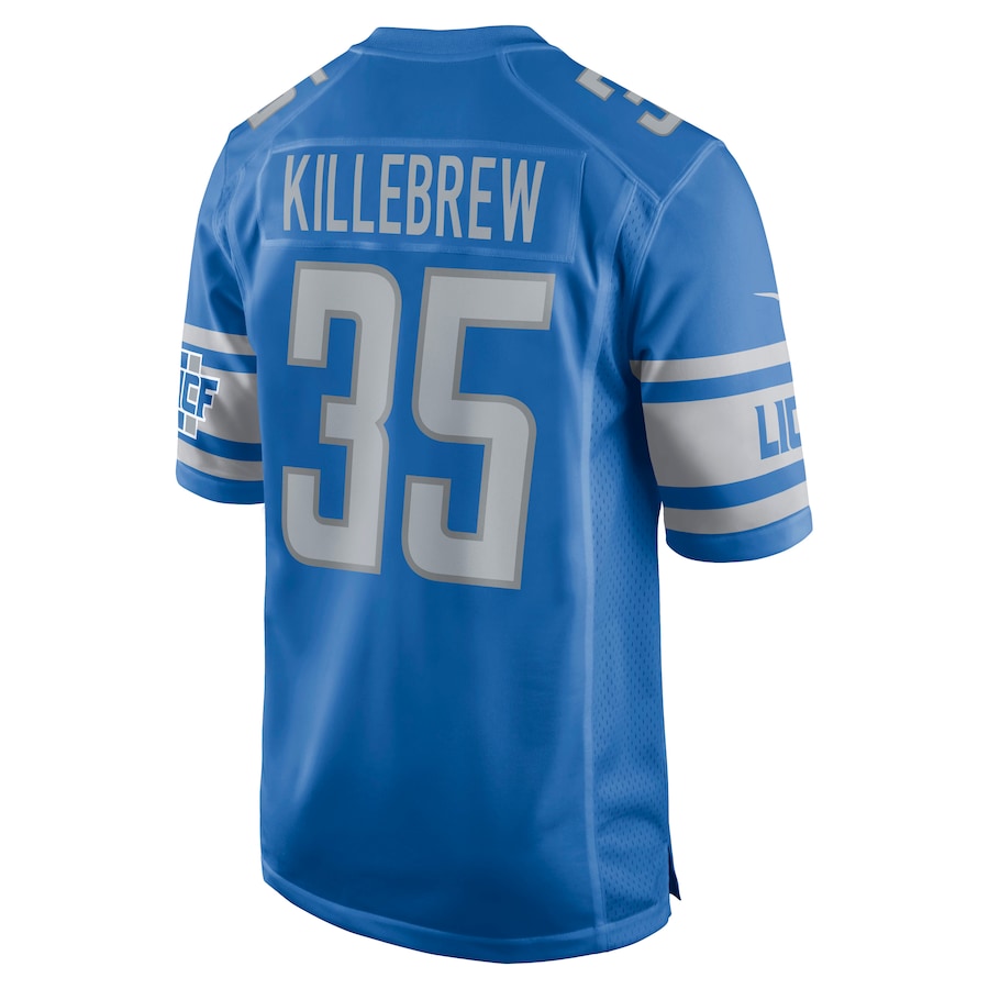 Detroit Lions Miles Killebrew 981 NFL jersey front view