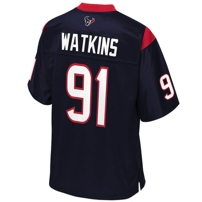 Houston Texans Carlos Watkins 799 NFL jersey front view