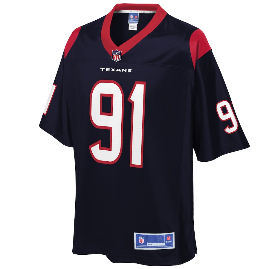 Houston Texans Carlos Watkins 799 NFL jersey front view