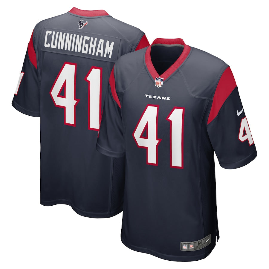 Houston Texans Zach Cunningham 763 NFL jersey front view