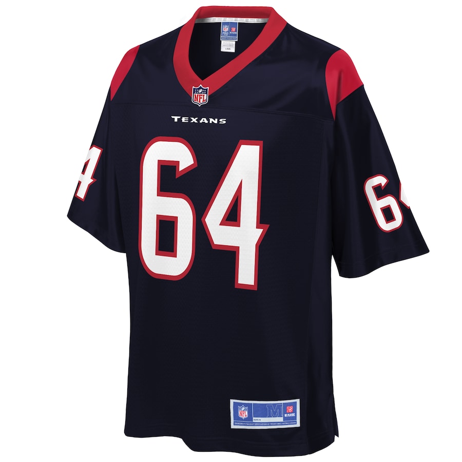 Houston Texans Senio Kelemete 824 NFL jersey front view