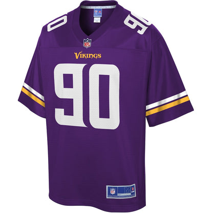 Minnesota Vikings Tashawn Bower 675 NFL jersey front view