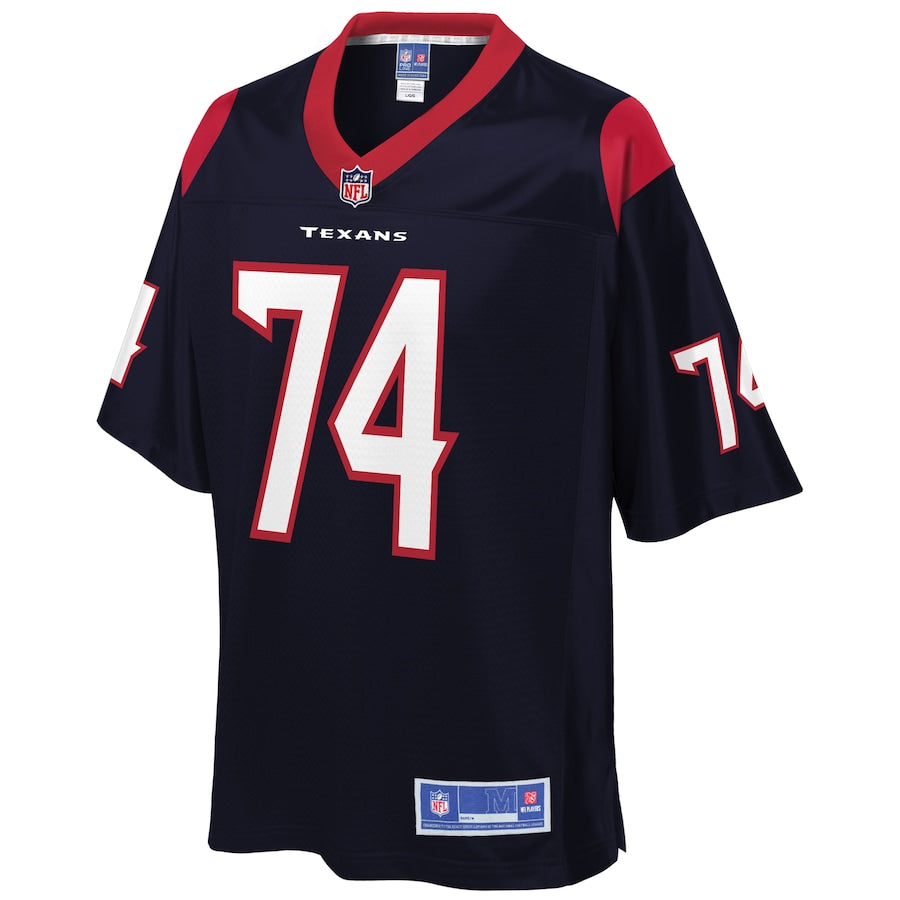Houston Texans Max Scharping 907 NFL jersey front view