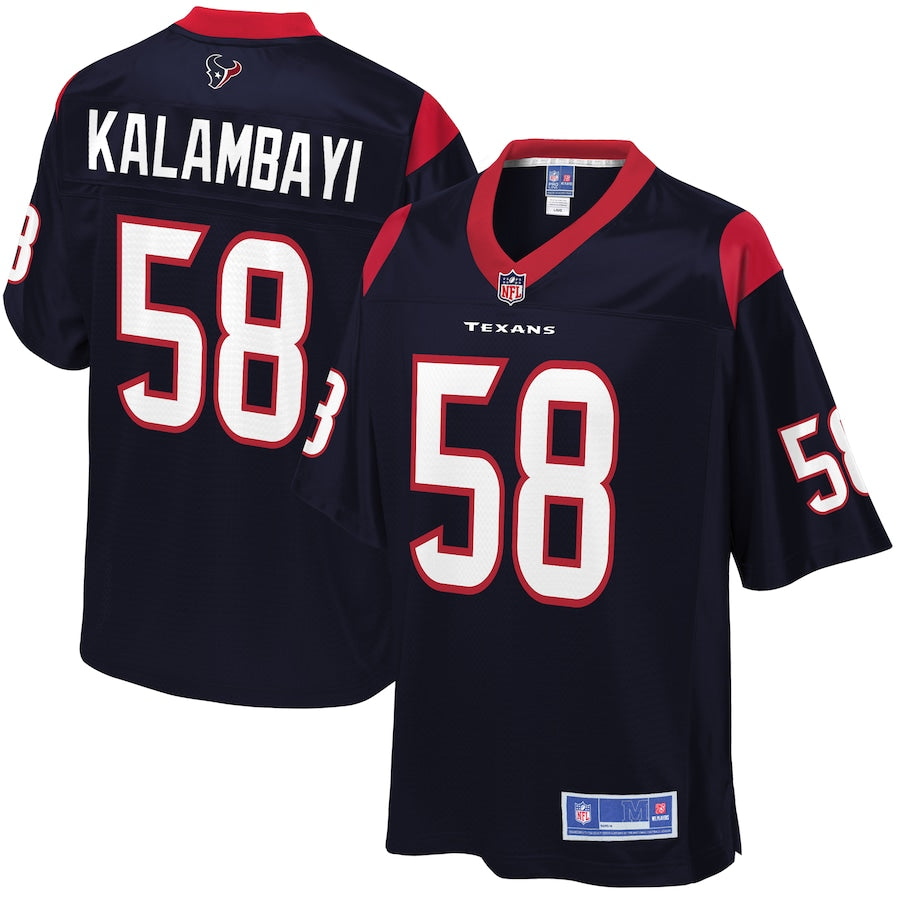 Houston Texans Peter Kalambayi 897 NFL jersey front view