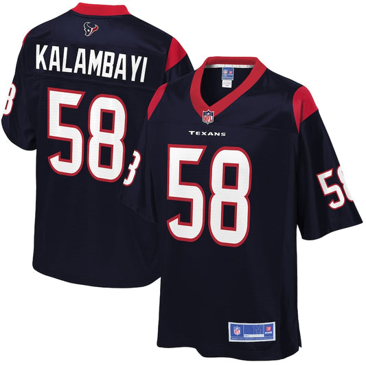 Houston Texans Peter Kalambayi 897 NFL jersey front view