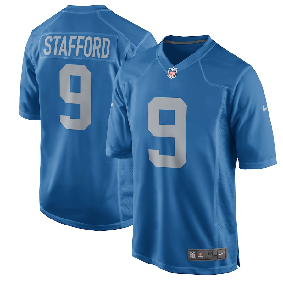 Detroit Lions Matthew Stafford 978 NFL jersey front view