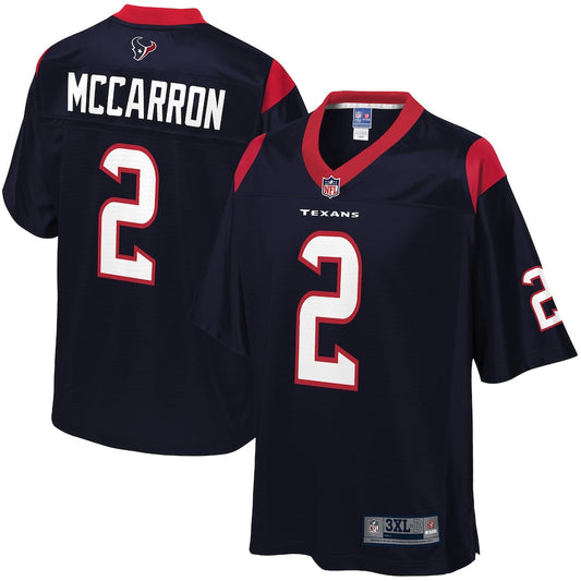 Houston Texans Aj Mccarron Big Tall 845 NFL jersey front view