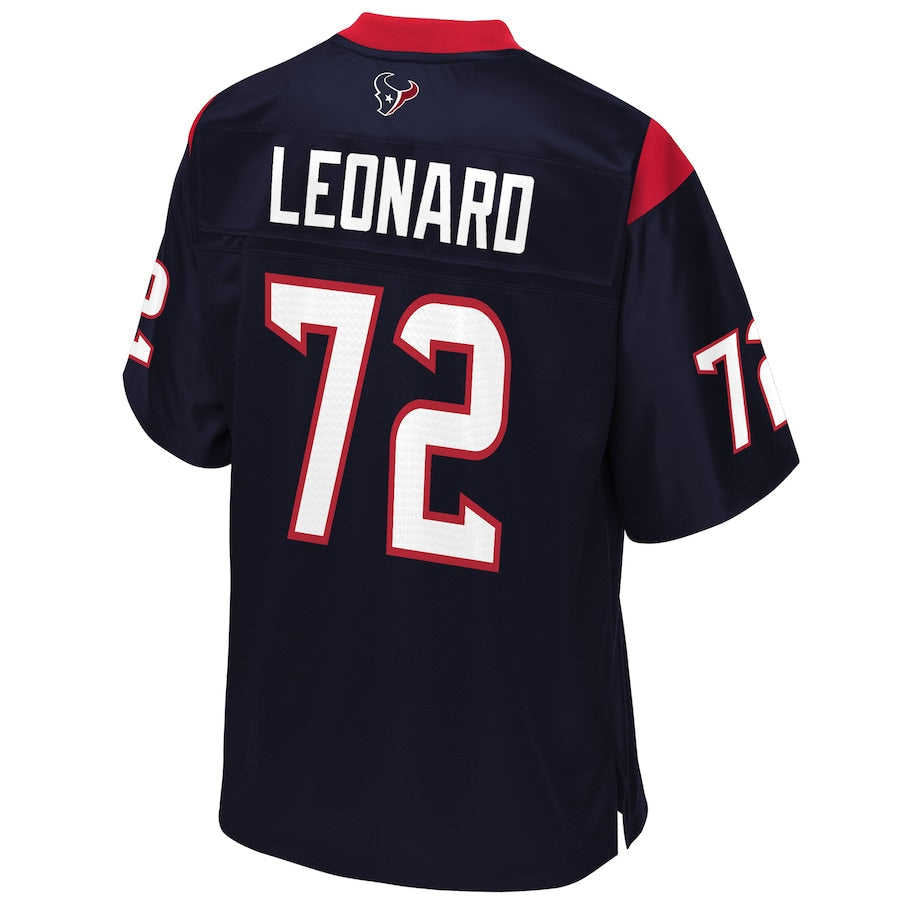 Houston Texans Rick Leonard 887 NFL jersey front view