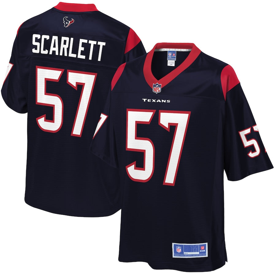 Houston Texans Brennan Scarlett Big Tall 841 NFL jersey front view